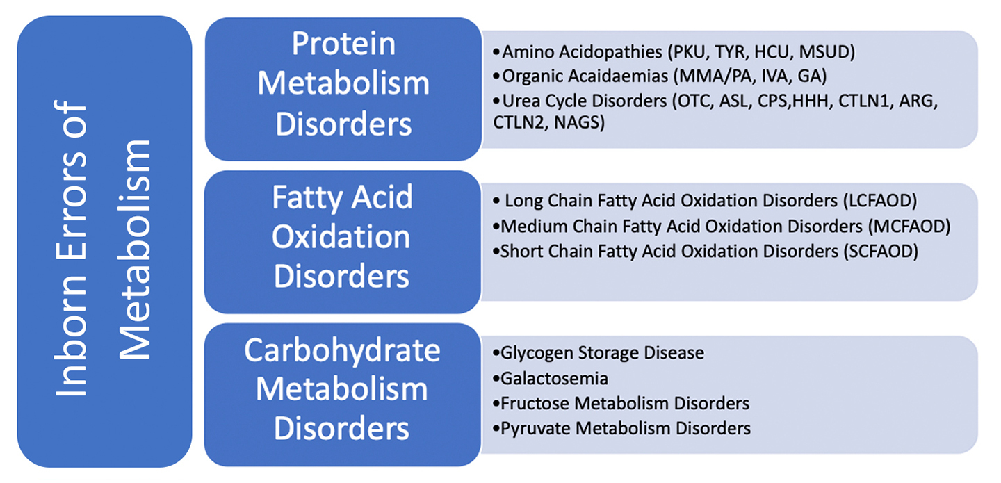 inborn errors of metabolism